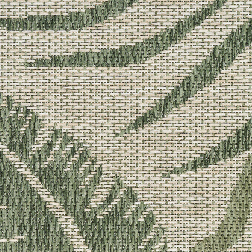 nourison garden oasis goa02 ivory green rug