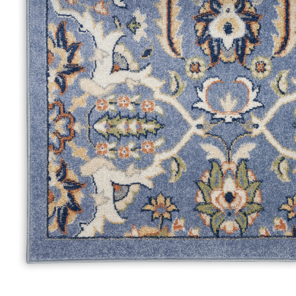 nourison allur alr03 light blue rug