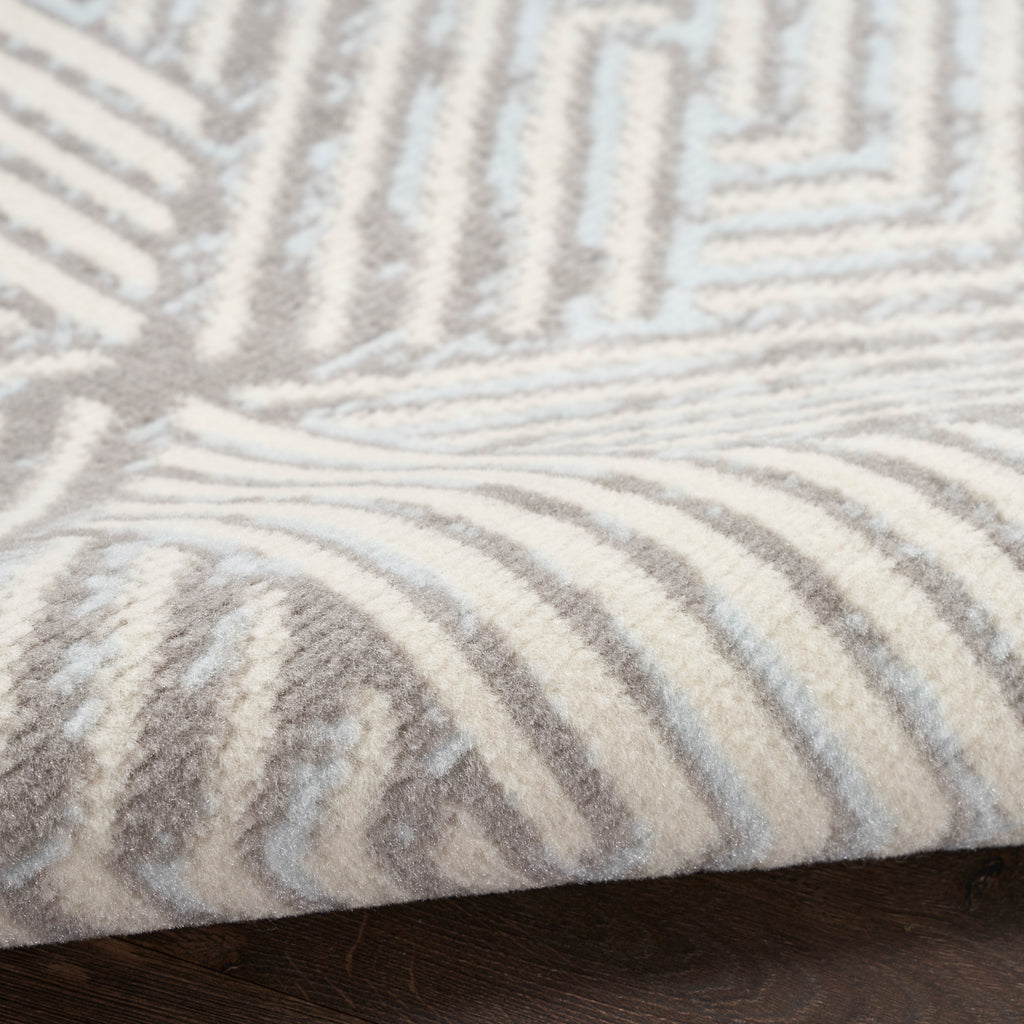 nourison grafix grf39 grey rug