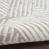 nourison grafix grf39 grey rug