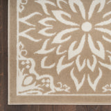 nourison jubilant jub06 taupe rug