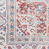 nourison vintage home vnh01 ivory red rug