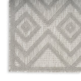 nourison versatile nrv01 silver grey rug