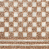 nourison care free caf02 brown rug