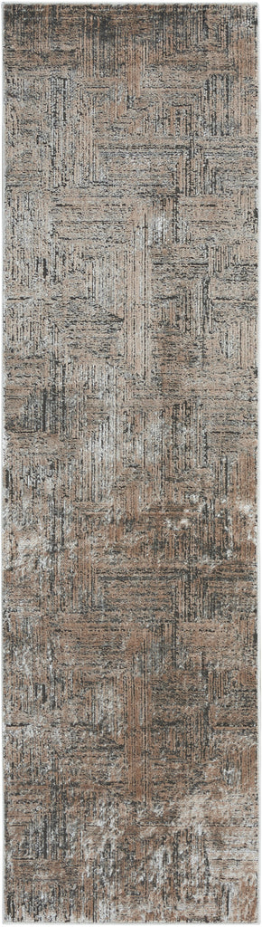 nourison ck024 irradiant irr01 black ivory rug