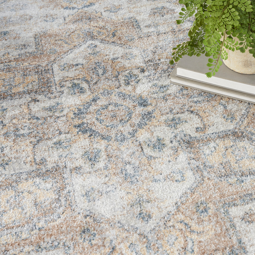 nourison astra machine washable asw12 silver grey rug