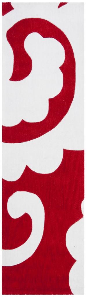 safavieh clearance modern art mda633a red rug