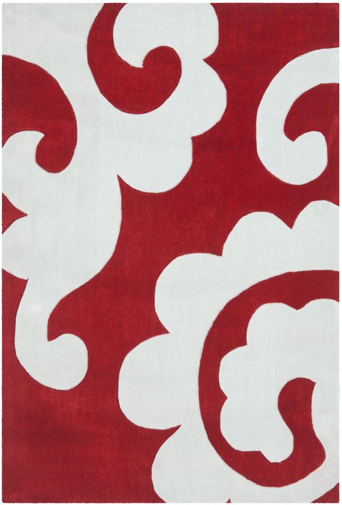 safavieh clearance modern art mda633a red rug