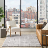 nourison west end ave wte01 grey rug