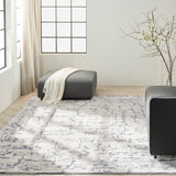 nourison ck009 sculptural scl01 blue rug