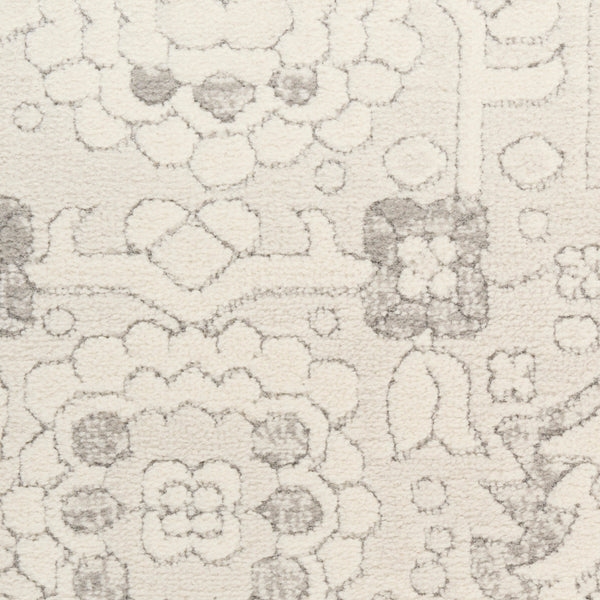 nourison grace gce02 grey rug