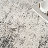 nourison desire dsr05 grey ivory rug