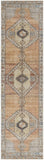 Hauteloom Medinah MDNDK Dark Brown Machine Made Chenille-Polyester Rug