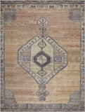Hauteloom Medinah MDNDK Dark Brown Machine Made Chenille-Polyester Rug