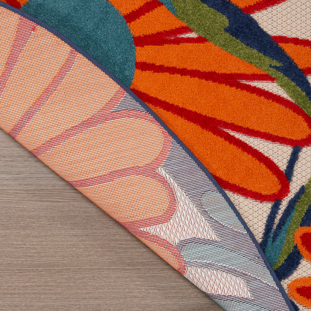 nourison aloha alh33 multicolor rug