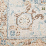 nourison astra machine washable asw13 ivory blue rug