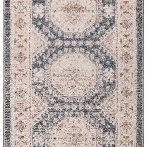 nourison serenity home srh01 ivory blue rug