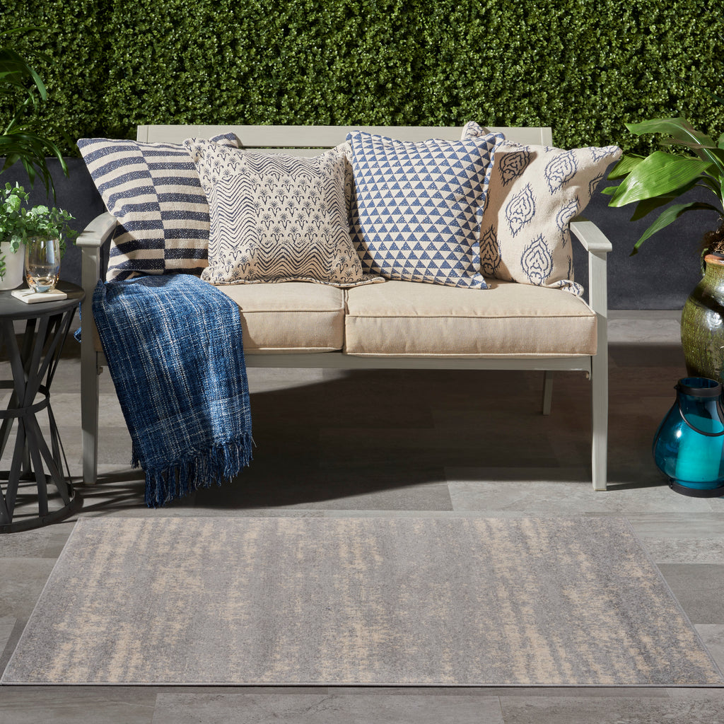 nourison nourison essentials nre03 grey beige rug