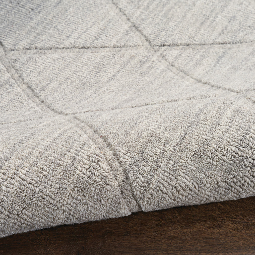 nourison wool haven woh01 grey rug