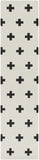 Hauteloom Meltham MELT Black Hand Tufted Wool Rug