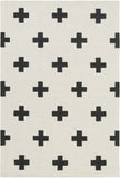 Hauteloom Meltham MELT Black Hand Tufted Wool Rug