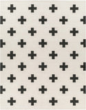 Hauteloom Meltham MELT Black Hand Tufted Wool Rug