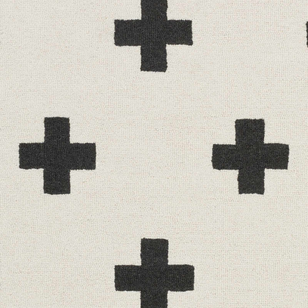Hauteloom Meltham MELT Black Hand Tufted Wool Rug
