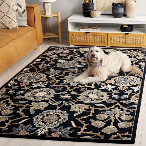 safavieh clearance metro met325z black rug