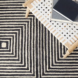 safavieh clearance metro met454z black rug