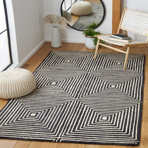 safavieh clearance metro met454z black rug
