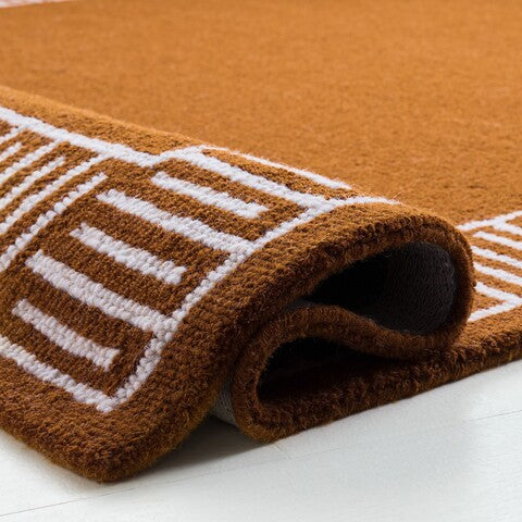 safavieh clearance metro met465p rust rug