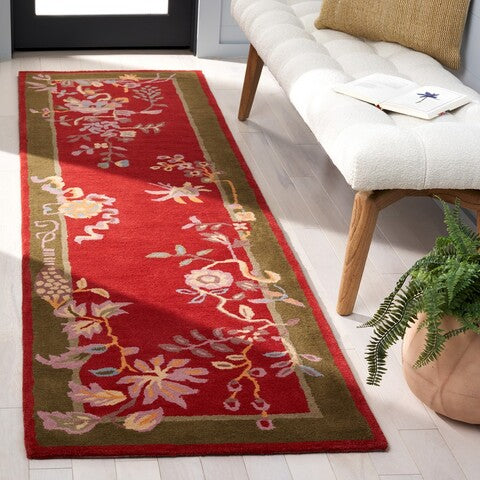 safavieh clearance metro met725q red rug