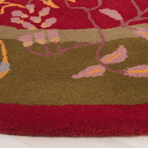 safavieh clearance metro met725q red rug
