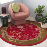 safavieh clearance metro met725q red rug