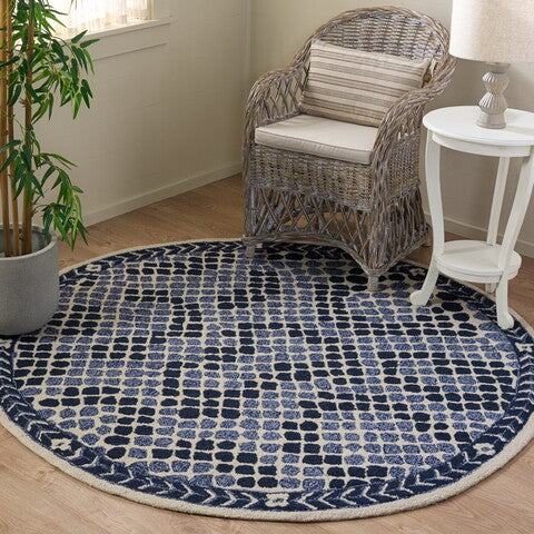 safavieh clearance metro met758n navy rug