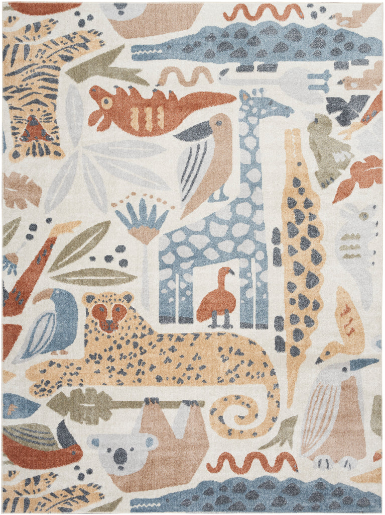 nourison astra machine washable asw01 ivory rug