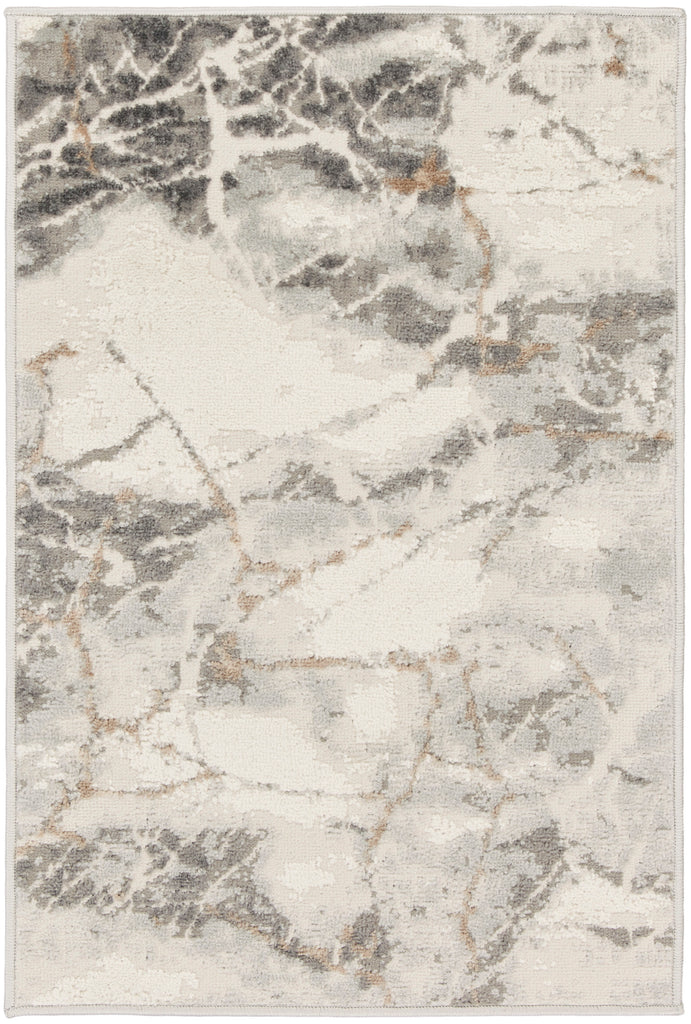 nourison elation etn13 ivory grey rug