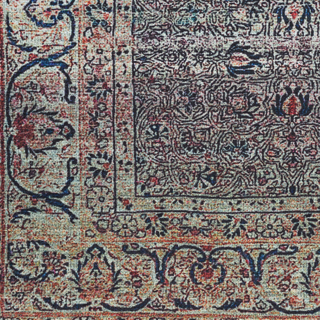 nourison grand washables grw04 emerald rug
