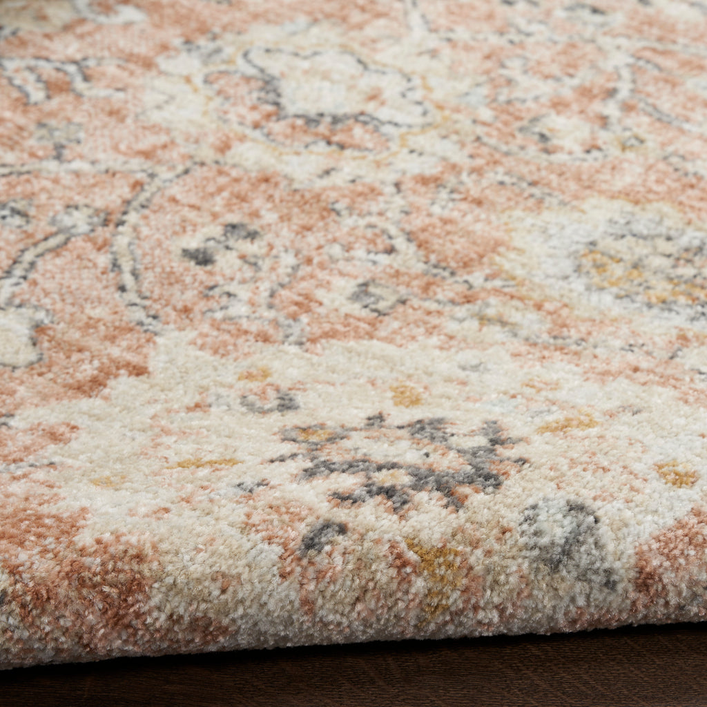 nourison oushak home ous01 rust rug