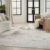 nourison desire dsr04 cream grey rug