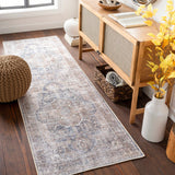Hauteloom Mignon MIG Charcoal Machine Made Chenille-Polyester Rug