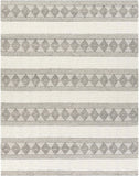 Hauteloom Mineola MINEO Charcoal Woven/Flatwoven Wool Rug