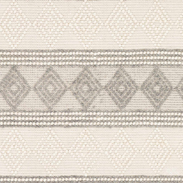 Hauteloom Mineola MINEO Charcoal Woven/Flatwoven Wool Rug