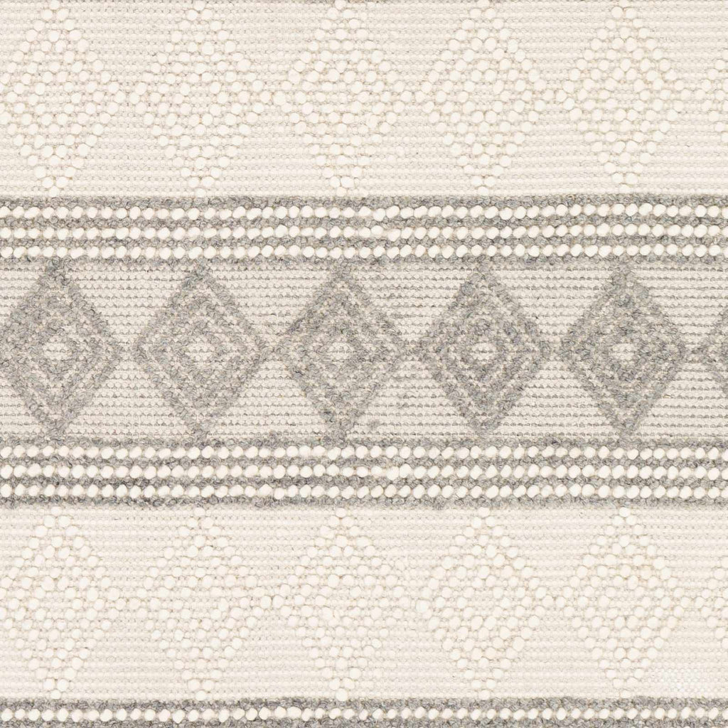 Hauteloom Mineola MINEO Charcoal Woven/Flatwoven Wool Rug