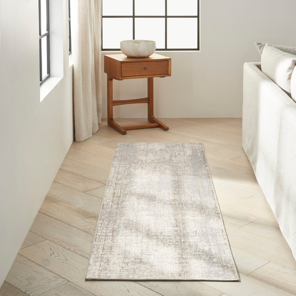 nourison ck950 rush ck955 grey rug