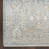 nourison envy evv04 blue silver rug