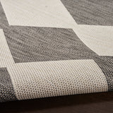 nourison positano pos04 charcoal rug
