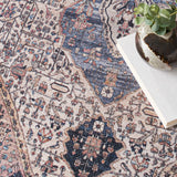 nourison grand washables grw05 ivory blue rug