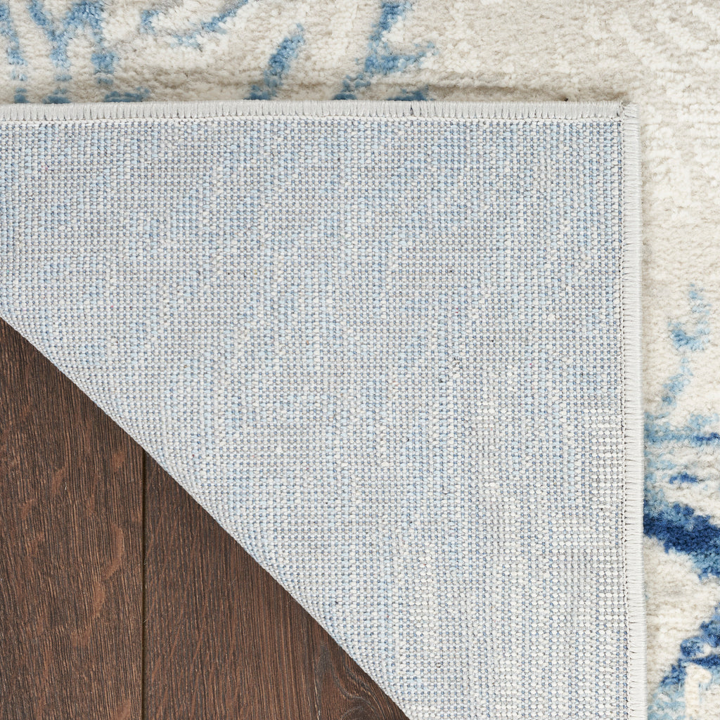nourison seaside sds04 ivory grey blue rug