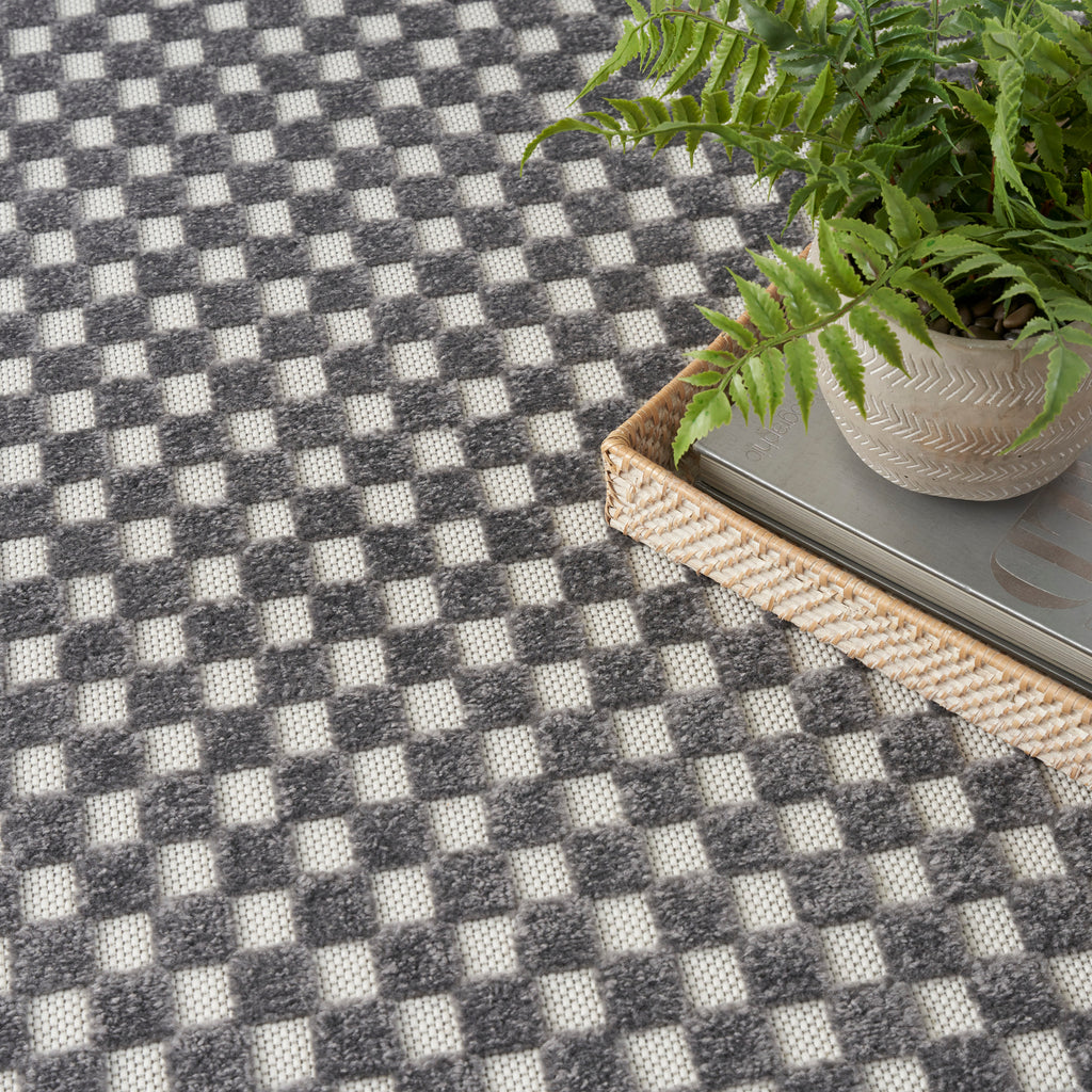 nourison care free caf02 grey rug